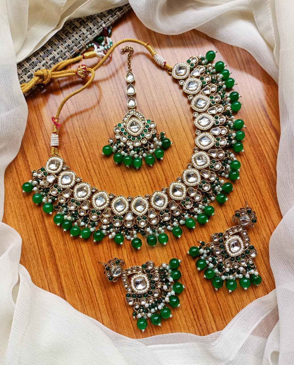 Necklace Set With Teeka