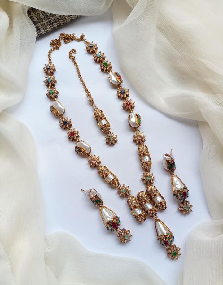 Mala Set With Teeka