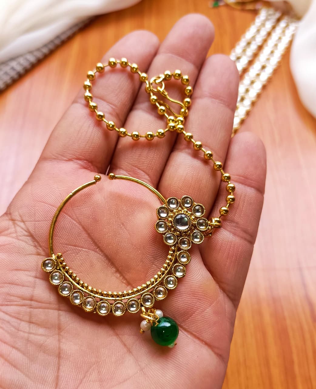 Kundan Stylish Complete Bridal Package