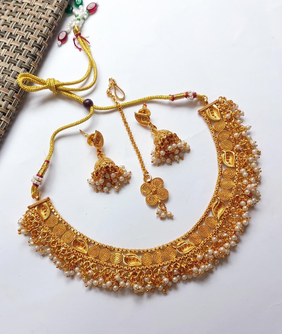 Necklace Set With Teeka
