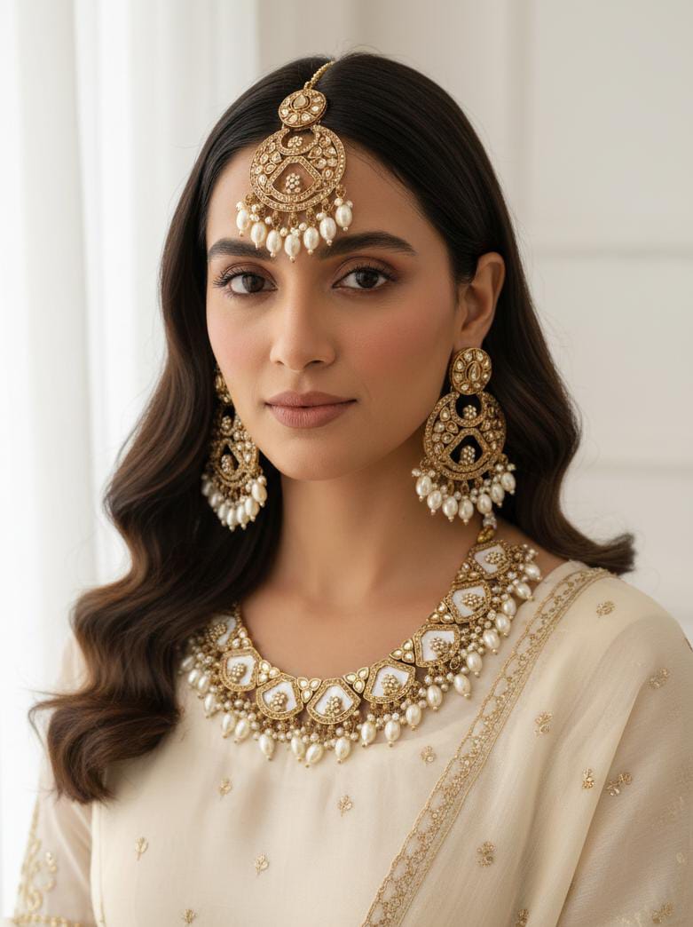 Necklace Set With Teeka