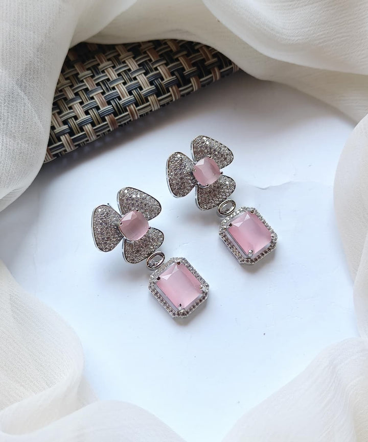 Premium Quality AD Micro Zircon Stone Fancy Earrings,