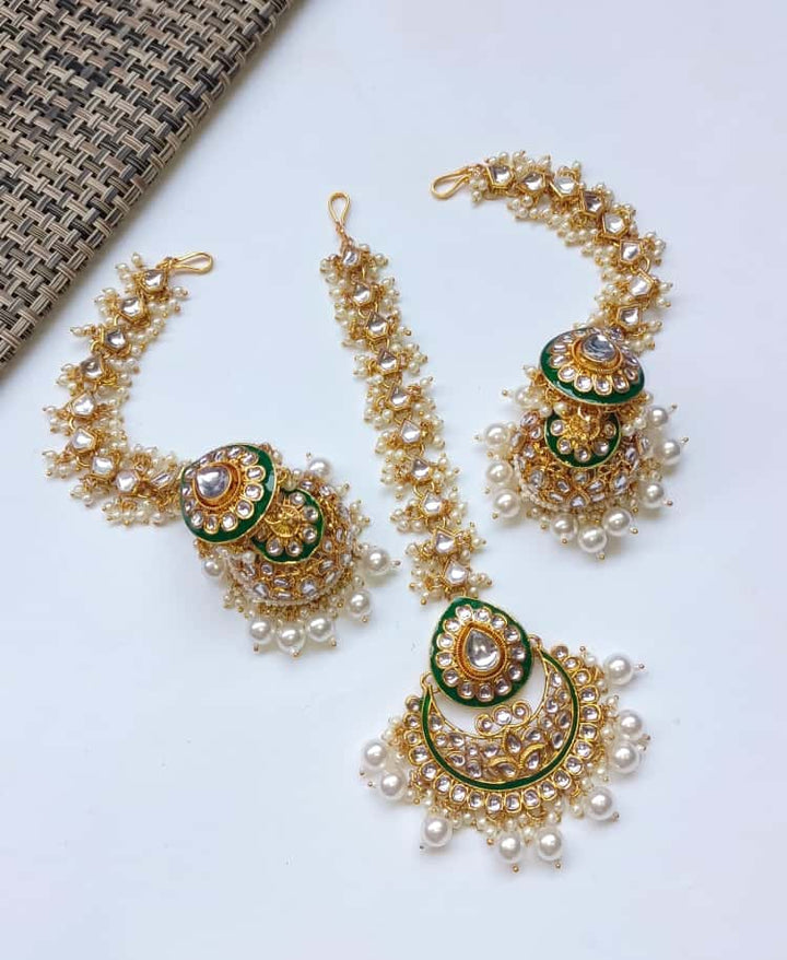 Earing Teeka With Sahara