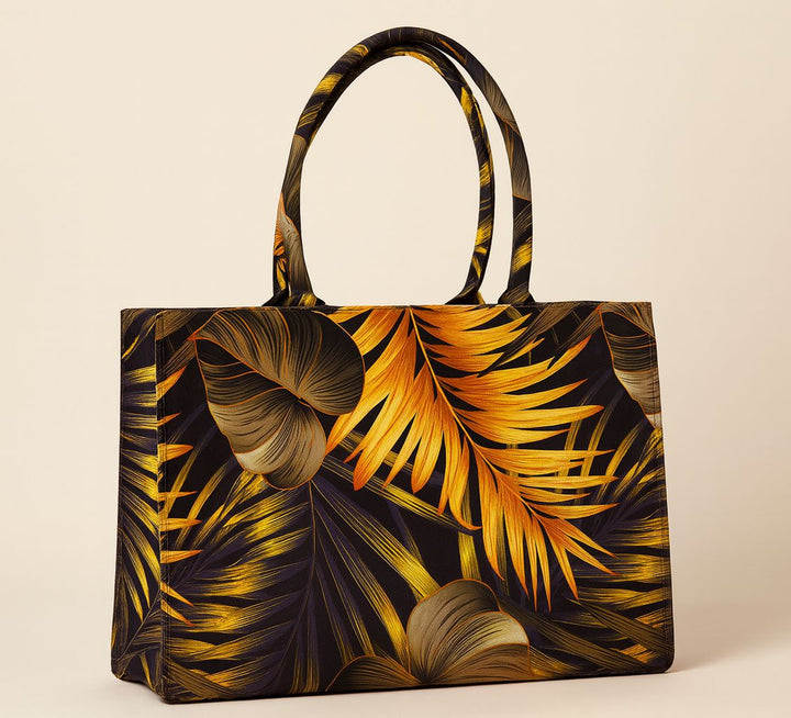 CANVAS BAG FLORAL DESING