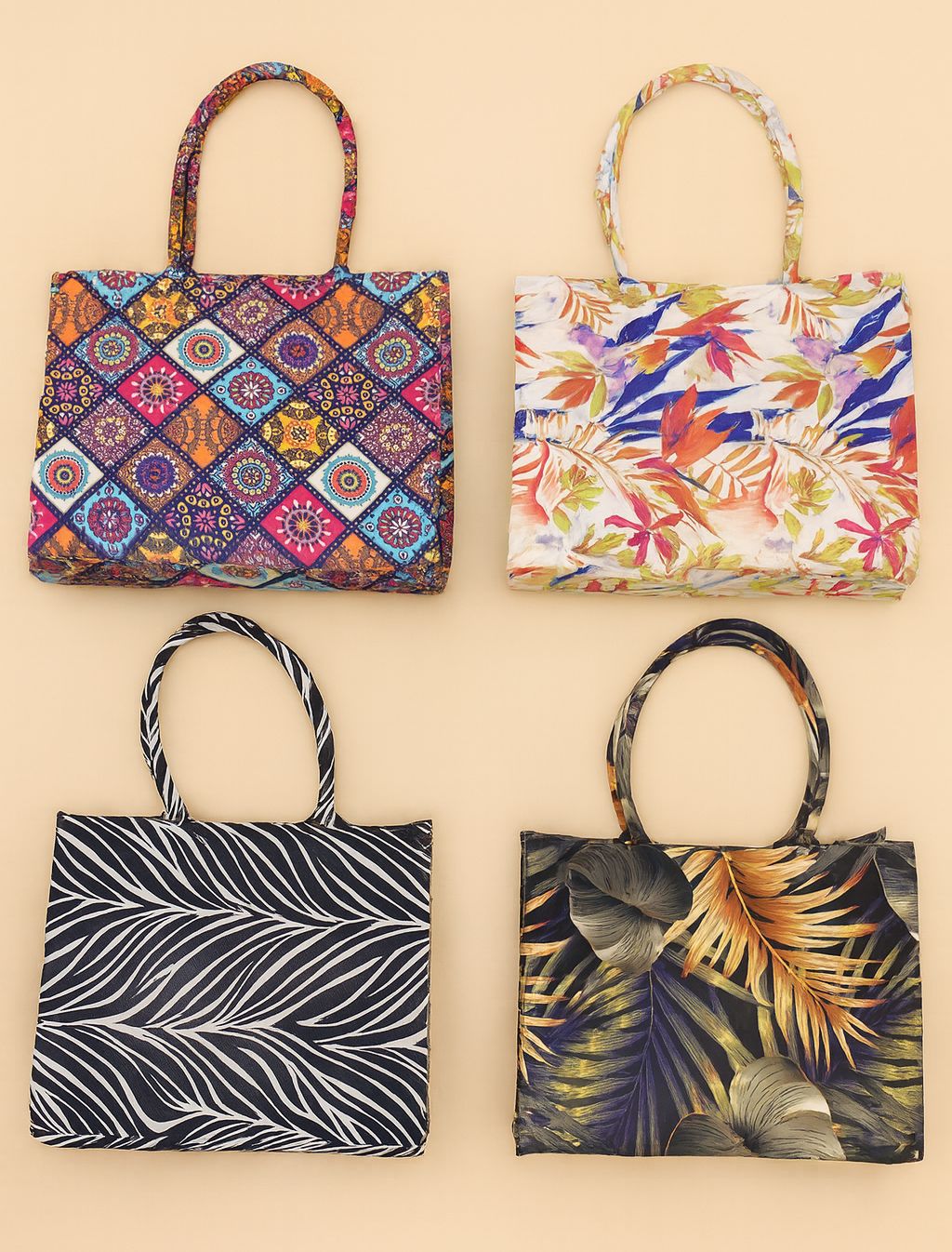 CANVAS BAG FLORAL DESING
