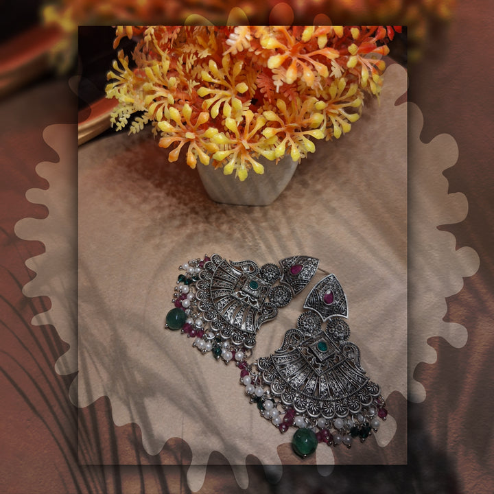 OXIDISED EARINGS