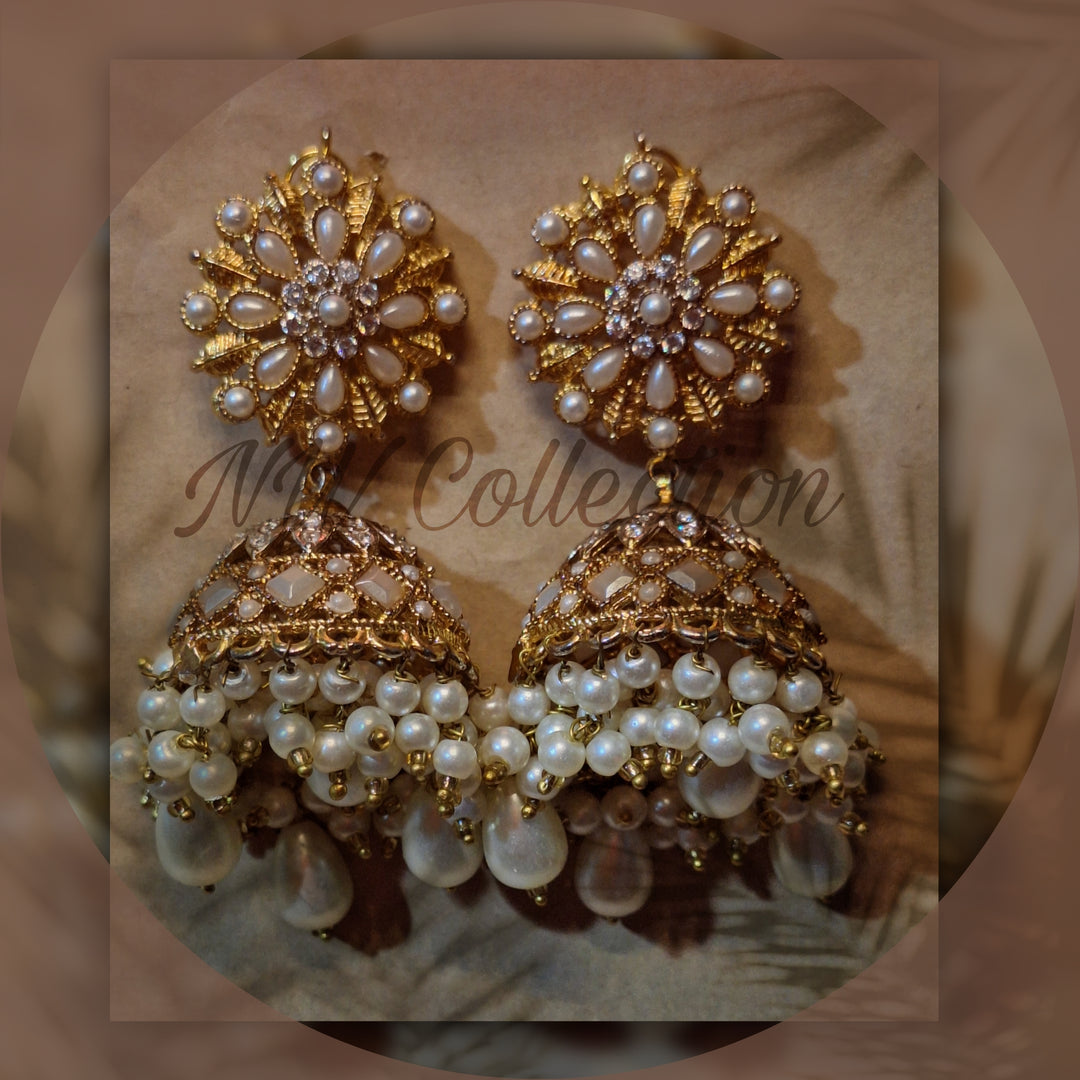 INDIAN GOLDEN JHUMKAS