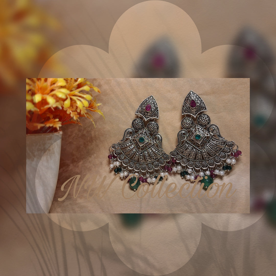 OXIDISED EARINGS