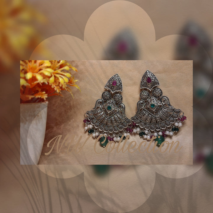 OXIDISED EARINGS
