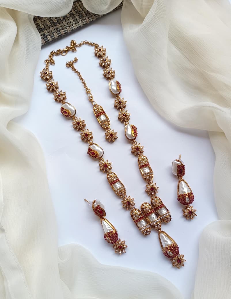 Mala Set With Teeka
