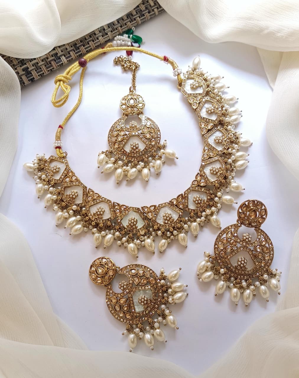 Necklace Set With Teeka