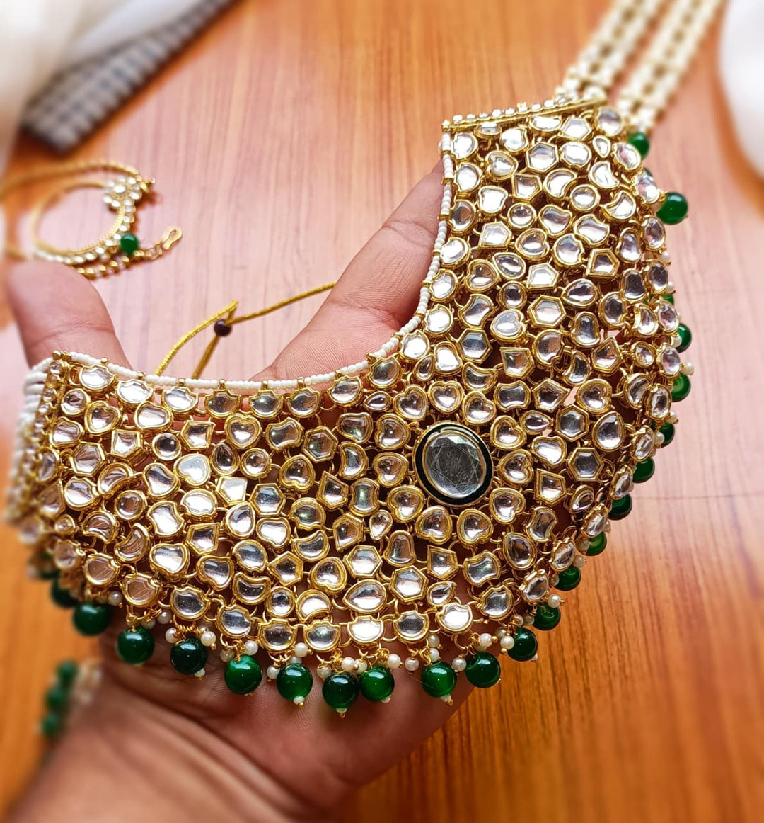 Kundan Stylish Complete Bridal Package