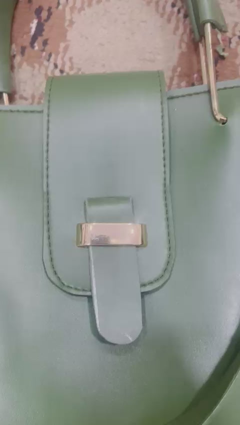 3-piece set includes a high-quality soft leather bag,